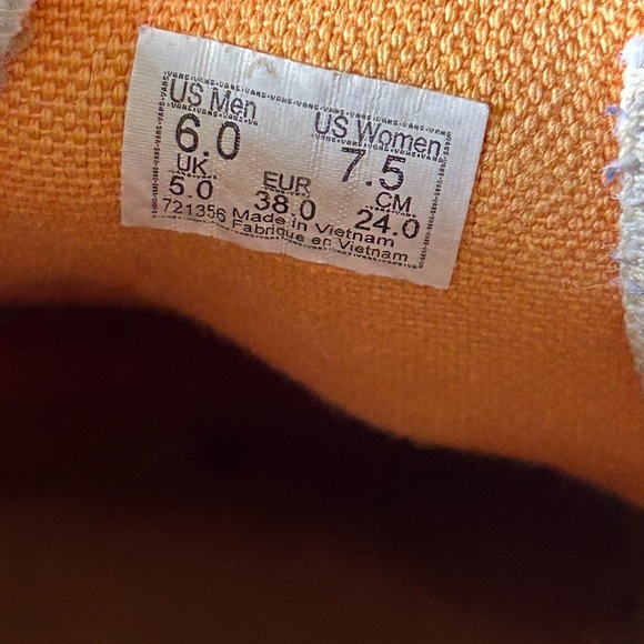 Vans Mustard Yellow Slip-On Loafers with Canvas Upper - Picture 4 of 5